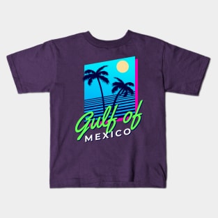 Vintage Gulf of Mexico Kids T-Shirt